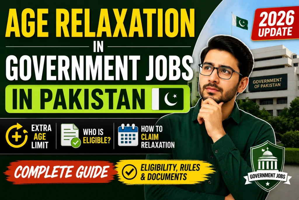 Age Relaxation in Government Jobs