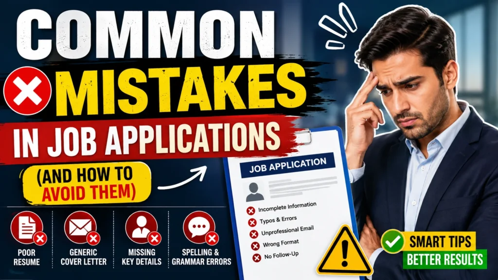 Common Mistakes in Job Applications