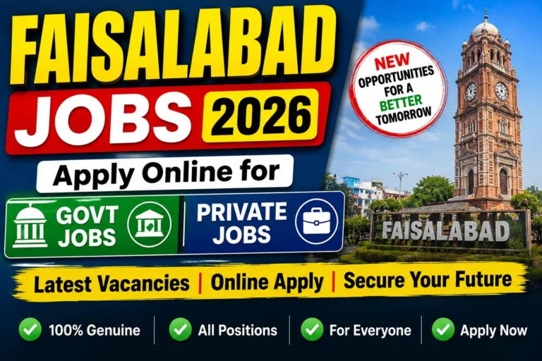 Faisalabad Jobs