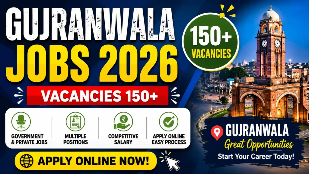 Gujranwala Jobs 2026 