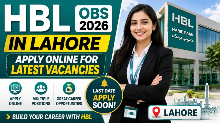 HBL Jobs 2026