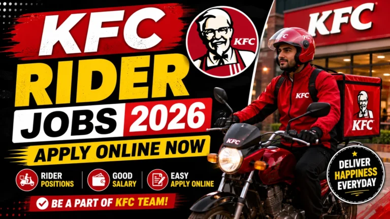 KFC Rider Jobs 2026