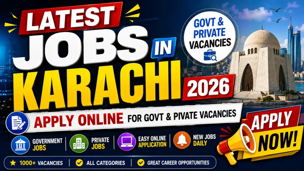 Latest Jobs in Karachi