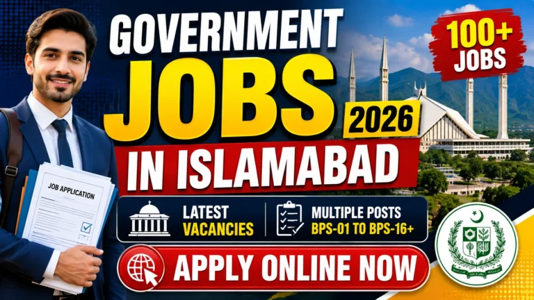 Lahore Government Jobs