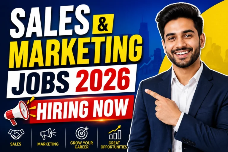 Sales and Marketing Jobs