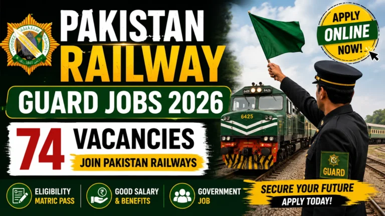 Pakistan Railway Guard Jobs